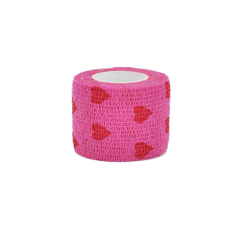 Samoprzylepny bandaż w kształcie serca