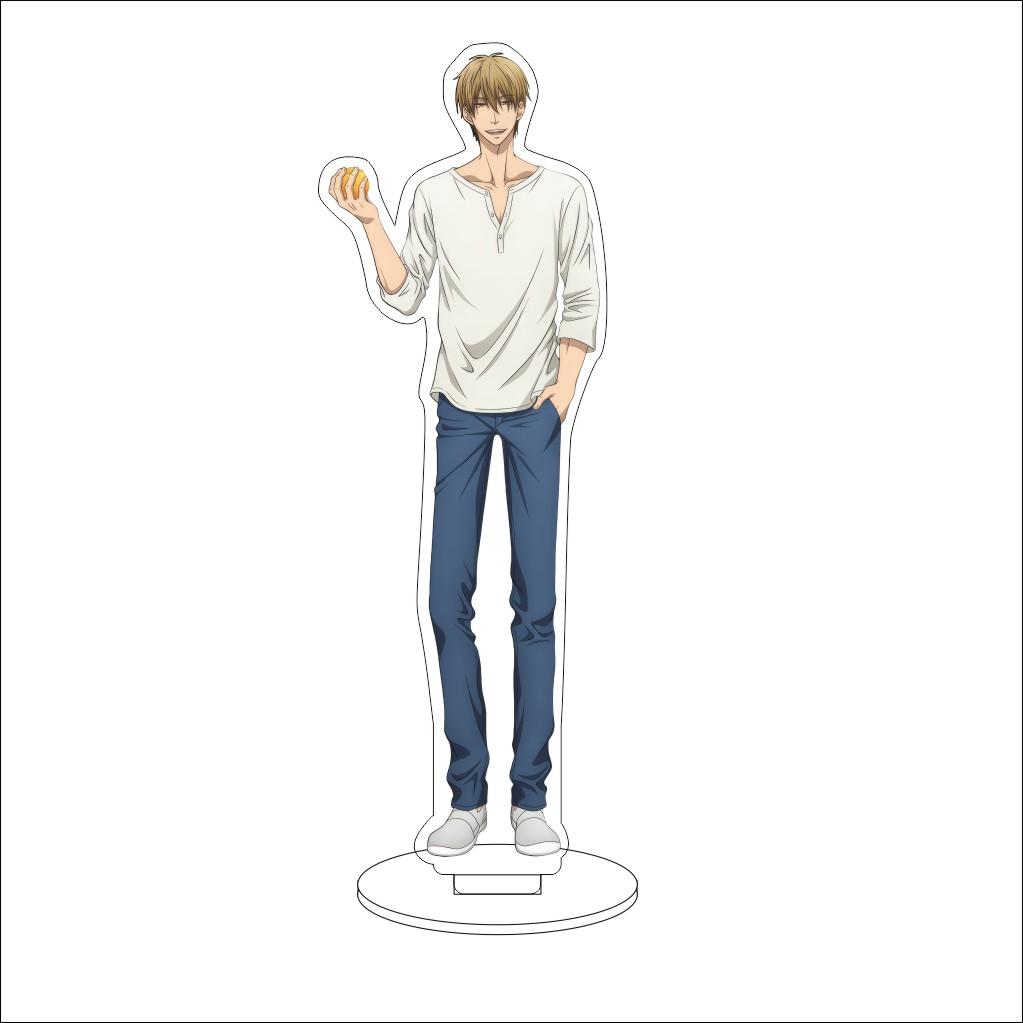 16CM Anime Dakaretai Otoko 1-i ni Odosarete Imasu Cosplay Acrylic Stand Ornaments JYUNTA AZUMAYA Figure Stand Halloween Gifts