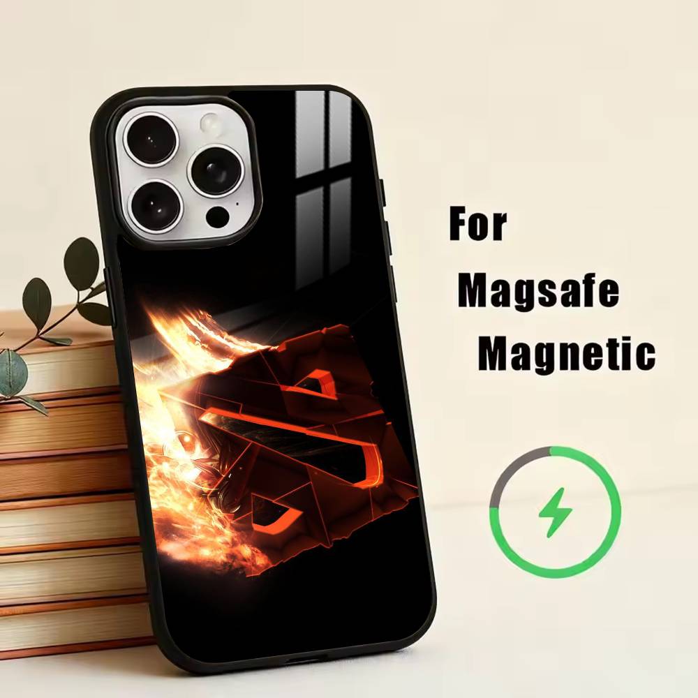 Games D-Dota 2  Phone Case For iPhone17,16,15,14,13,12,11 Plus,Pro Magnetic with Magsafe Wireless Charging