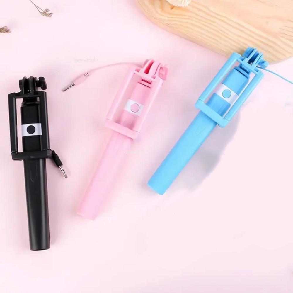 Typ-C Stecker Mini Draht Gesteuert Selfie Stick Tragbare Ausziehbare Selfie Stick Handy