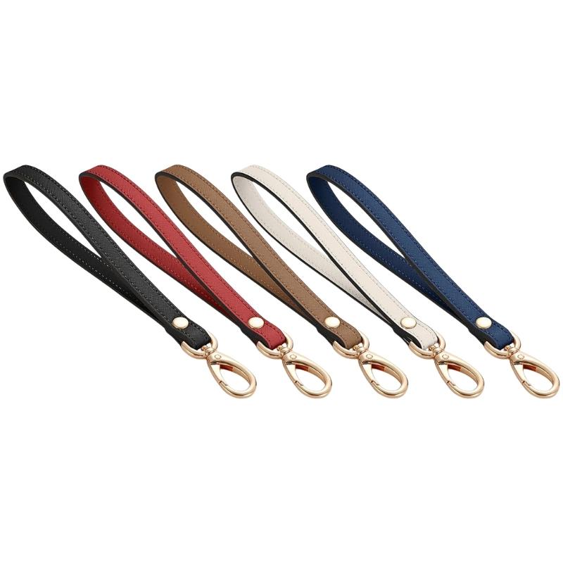 Wristlet Strap Pu Leather Replacement Clutch Purse Key Wrist Lanyard Hand Wrist Lanyard Keychain Holder for Wallet
