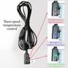 Winter USB Heated Gloves Adjustable Hand Warming Gloves Creative Touchscreen Gloves