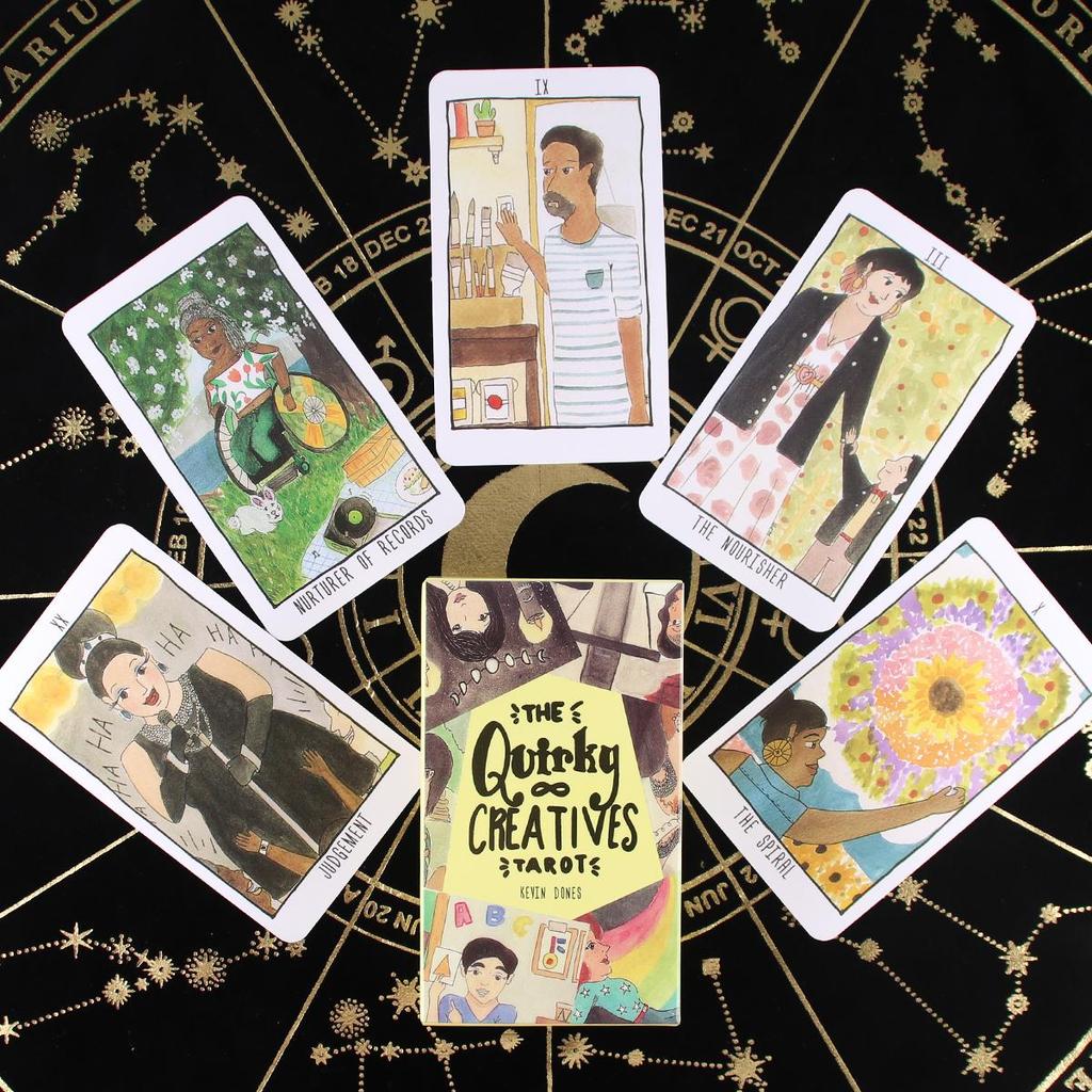 The Quirky Creatives Tarot Decks New High Quality Board Games For Fate Divination Party Entertainment Games
