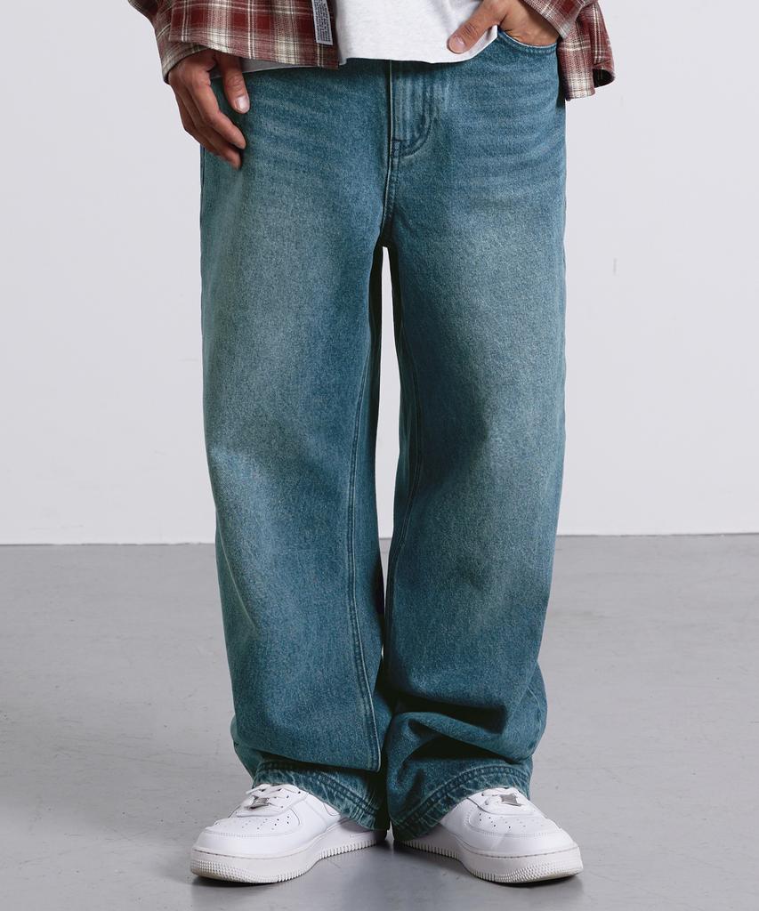 FILLUMINATE Daily Washed Denim Pants - Indigo
