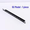 Rack Cabinet Flight Case Accessories (8U, 10U, 12U, 16U) - Square Hole U Plates and Bars
