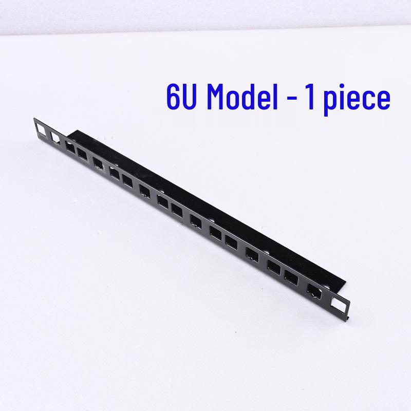 Rack Cabinet Flight Case Accessories (8U, 10U, 12U, 16U) - Square Hole U Plates and Bars