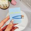 Kids' Cute Blue Bear Heart Hair Clip & Bow