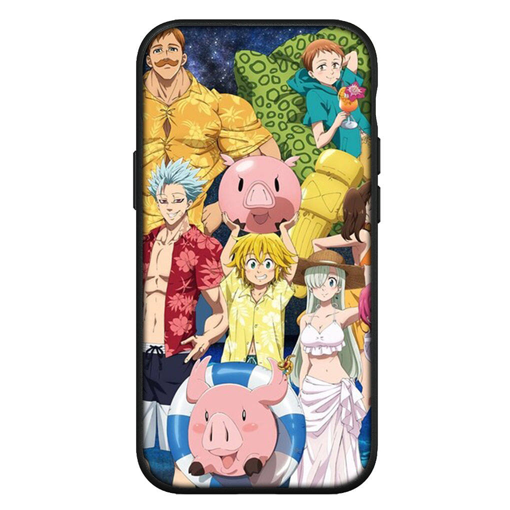 

Чехол для iPhone 17 16 15 Xiaomi Poco Redmi Note 14 13 12 11 Pro Max Samsung Galaxy S25 S24 S23 OPPO Huawei Семь смертных грехов Мелиодас Чехол для телефона for Samsung Galaxy S24 Ultra