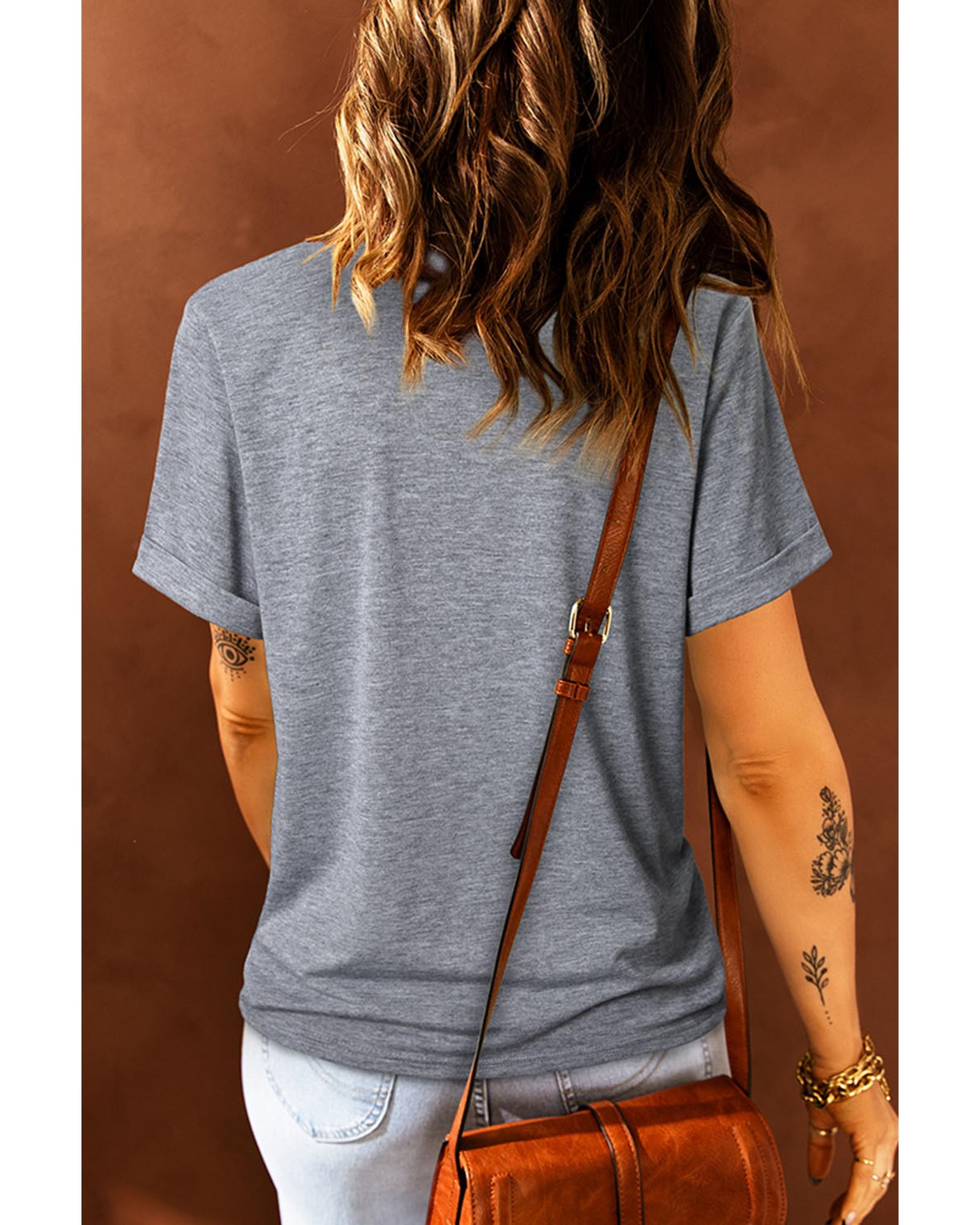 

Azura Exchange Gray EVERYONE Was Thinking It Graphic Tee