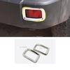 For GWM Great Wall Tank 300   Black Front Rear Fog Light Trim Fog Light Lamp Cover Reflective Decor Car Accessoriescutyl