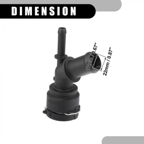 Motorkühler Kühlmittelrohr Einzeln für Volkswagen Käfer 2006-2010