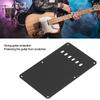 2Pcs Electric Guitar Back Cover Plate 6 Holes Robust Exquisite Looking Guitar Pickguard Backplate