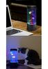 USB LED Jellyfish Night Light: Seven-Color Changing Fish Tank Lamp for Romantic Atmosphere