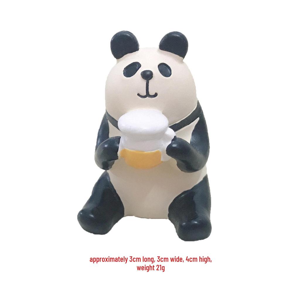 Japanese Three-Color Cat Resin Ornament - Creative Gift