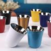 Espresso Mugs 304 Stainless Steel 80ML160ML Coffee Cups Insulated Double Wall Dishwasher Safe Small Capacity Insulation