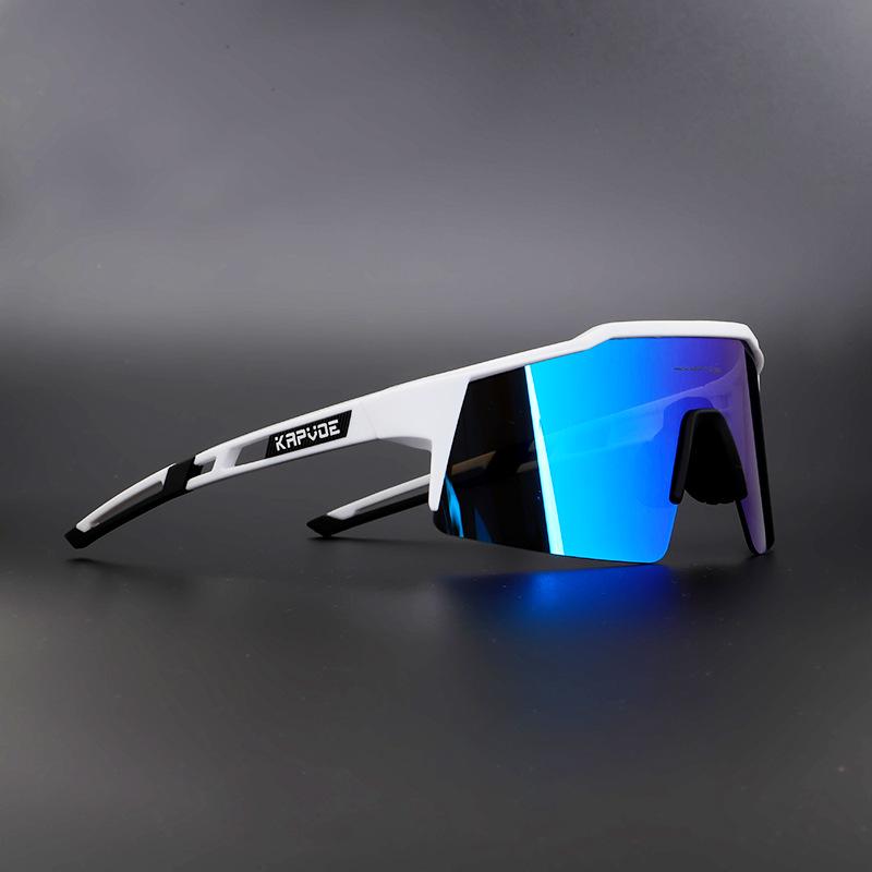 Kapvoe Polarized Cycling Sunglasses Windproof Mountain Bike Sports Glasses