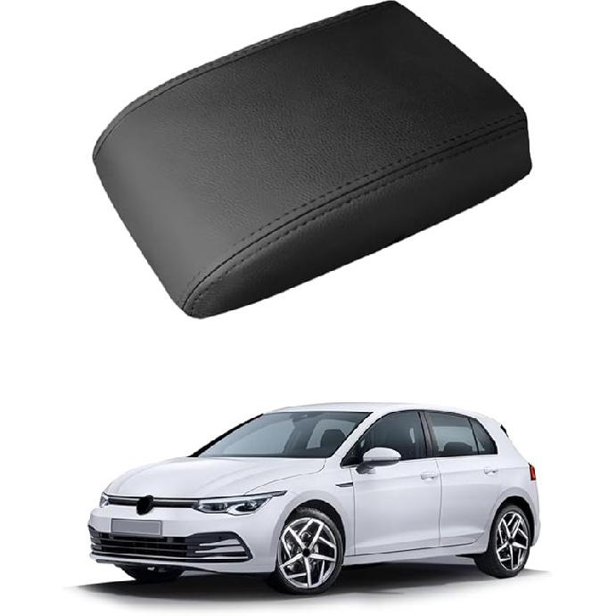 Autorder Center Console Cover For -2025 2026 Dodge Ram 1500/2500/3500 Accessories Armrest Cushion Cover Nappa Leather Middle Console Covers Console