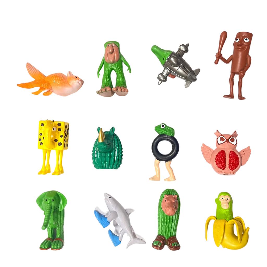 Small Dolls Kit Ornaments Model Doll ABS Decoration Children's Toy Gift