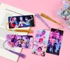 1/4 Pcs K-Pop Demon Hunters Anime Bookmarks Acrylic Tassel Bookmark Student Reading Markers Literary Stationery Supplies Gifts