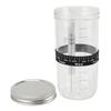 Sourdough Bread Starter Kit 34oz Glass Jar with Lid Date Feeding Mark Band Thermometer Band Silicone Scraper Bread