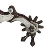 Western Horse Horsemanship Spurs Solid Metal Antique Styles Spurs Decorative German Silver Plated Bronze Spurs