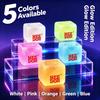 HOT Schylling Needoh Nice Cube Squishy Jouet Anti-Stress Brille dans le Noir Rebond Lent Sensoriel Paillettes Soulagement de la Pression Pour Adultes cadeaux