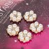 Engood 100Pcs Plum Rhinestone Buttons Vintage Sewing Trim & Embellishments Craft for Wedding Bag Hair Hat Case Decoration ZJ249