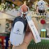 QOK3 TPU Car Key Case Keychain For Mercedes Benz C /S Class W223 W206 S350L S400L S450L S500L 2022 2023 Eqe Suv Protector Accessories