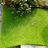 Cabilock 8-Pack Artificial Grass Miniature Decorations: Realistic Grass and Moss-like Decorations for Miniature Houses, Garden Rounds,