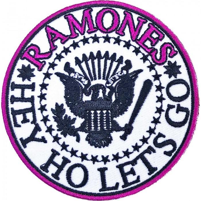 Ramones Hey Ho LetÂ´s Go V1 Iron On Patch