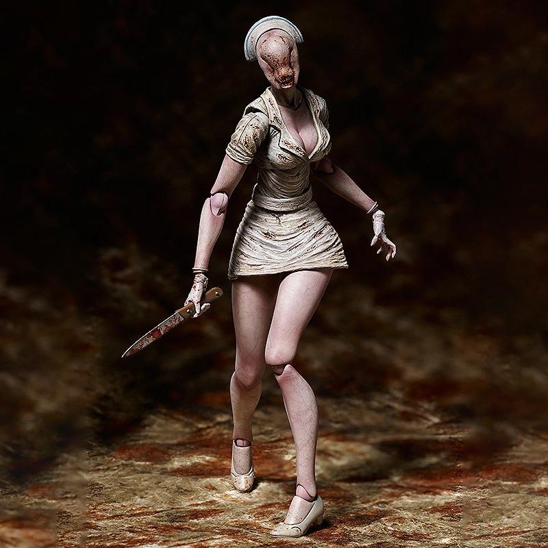 15cm Figma Sp-061 Silent Hill 2 Figure Bubble Head Nurse Action Figures PVC Movable Limited Edition Collection Model Toys Gifts