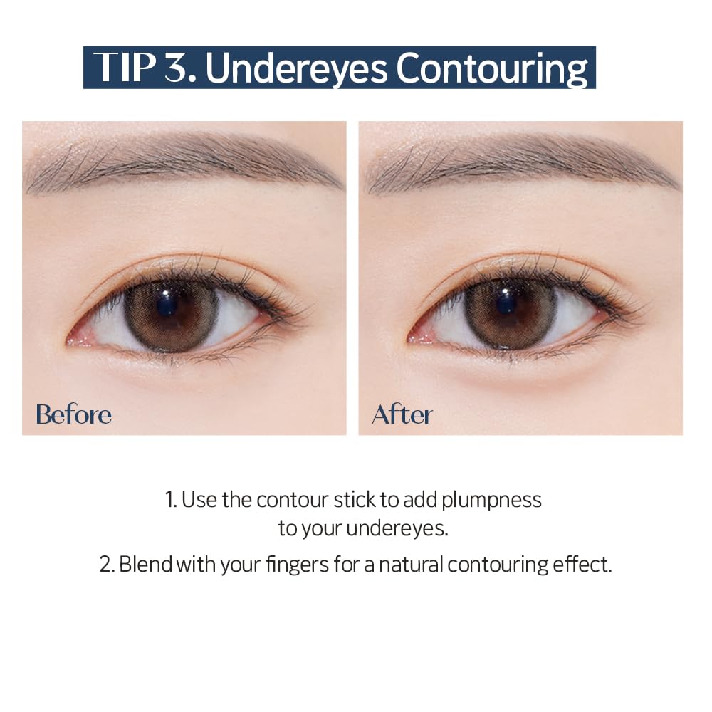 Etude Contour Stick Nose Shadow Face Shadow Under Eye Bag Natural Finish 1 Piece [Etude Official] Cool/Shading (x 1)