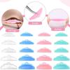 Hochwertiges Silikon-Wimpernwickler-Set, Fünf Paar in verschiedenen Farben für perfekte Wimpernwellen