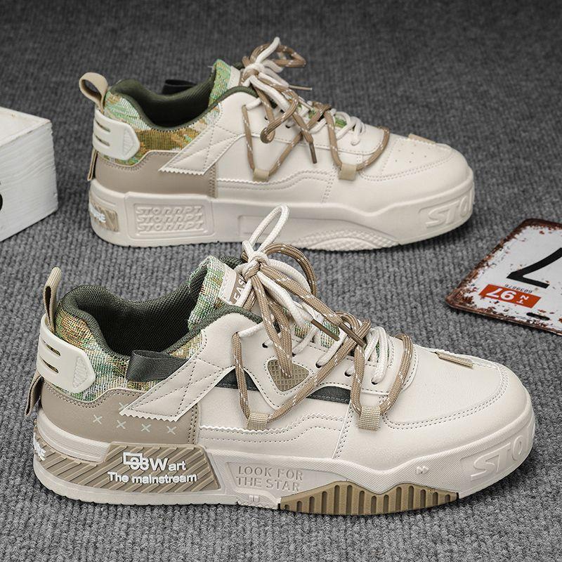 Nové jaro 2024 Stovky párování Pop Boty Pánské tenisky se silnou podrážkou Běžné boty Pánské boty Módní trendy Boty