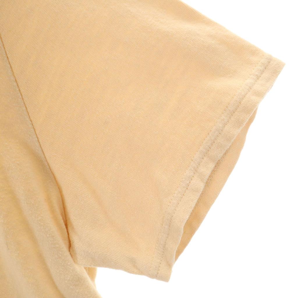 Stussy Made In Japan Short Sleeve T-shirt M Pale Orange Women Used