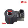 Hydraulisches Hub-Gewinde-Kartuschen-Magnetventilspule Innenloch 13mm 16mm Höhe 37mm DC24V DC12V AC220V AC24V AC110V DC48V