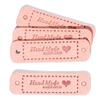 20Pcs Tags Handmade With Love Labels Clothing Tags Diy Crafts Sewing 56*15Mm