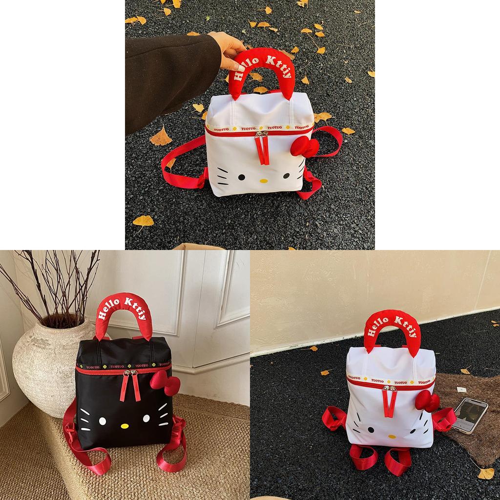 Kids Cartoon Backpack With Breathable Oxford Fabric For Kindergarten Use