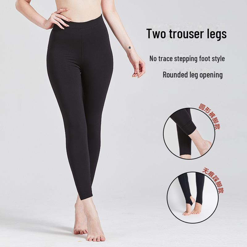 Pantalon chaud taille haute pour femme en soie de mûrier 100% et pantalon d'automne en modal pour homme