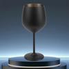 Zwart Roestvrij Staal Wijnglas Onbreekbaar Champagneglas Drinkgerei Wijnbeker Feest