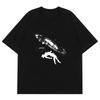 Unisexs Cotton Versatile Short Sleeve Tshirt Summer Casual Printed Top Unisexs Tshirts For Summer Unisex Allseason