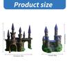 Aquarium Castles Statue Artificial Hideouts House Resin Aquarium Decorations Art Crafts  Habitat Ornaments