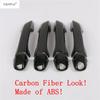 Car Door Handle Molding Decoration Cover Trim Fit For Volkswagen VW Tiguan MK2 2016 -  ABS Chrome / Carbon Fiber Accessories