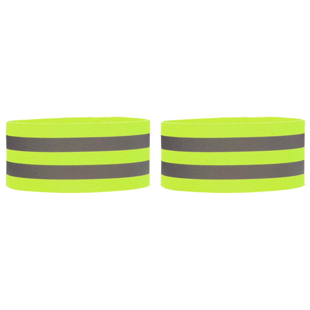 1-10PC Reflective Bands Elastic Armband Wristband Ankle Leg Strap Safety Reflector Tape Straps for Night Walking Cycling Running