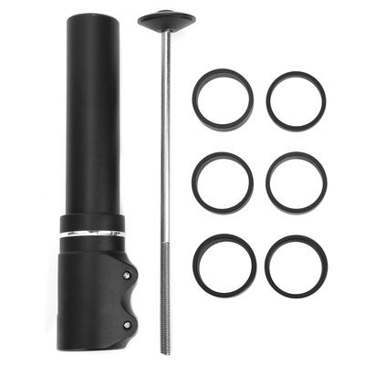 LUNJE 180mm Bike Stem Rise Aluminum Alloy Bicycle Front Fork Tubes Extender Accessories