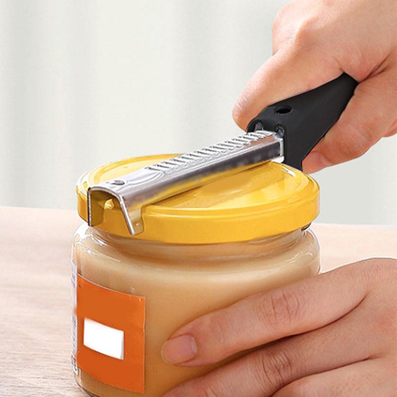 

Регулируемый консервный нож 2 в 1 Регулируемый открывалка для банок Многофункциональный консервный нож Ручной зажим для крышки Открывалка для бутылок Инструмент для дома