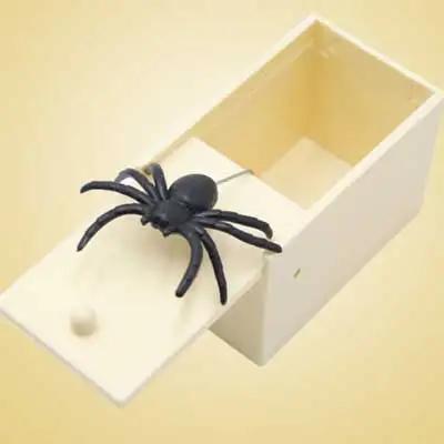 Funny Scare Hidden Spider and scorpion Prank Box Case High Quality Prank Scarebox Interesting Play Trick Prank Toys