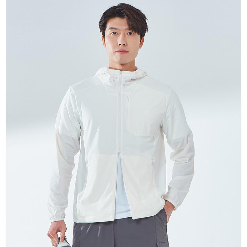 Ice Silk Men's Sun Protection Jacket Anti UV Windproof Waterproof for Outdoor Cycling and Fishing