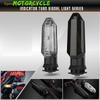 2Pcs Mini 8mm Motorcycle LED Amber Lights, 12V Turn Signal Blinkers, Perfect Flashing Moto Indicator Accessories