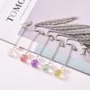 2Pcs Creative Flower Specimens Bookmark Pendant Metal Book Mark Student Stationery School Office Supply